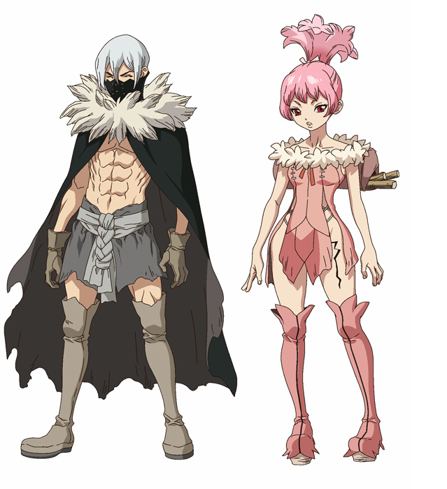 TVアニメ『Dr．STONE』より、氷月（CV.石田彰）・紅葉