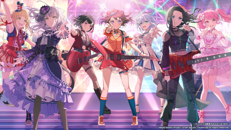 湊友希那 壁紙 弦巻こころ 丸山彩 戸山香澄 美竹蘭 BanG Dream バス